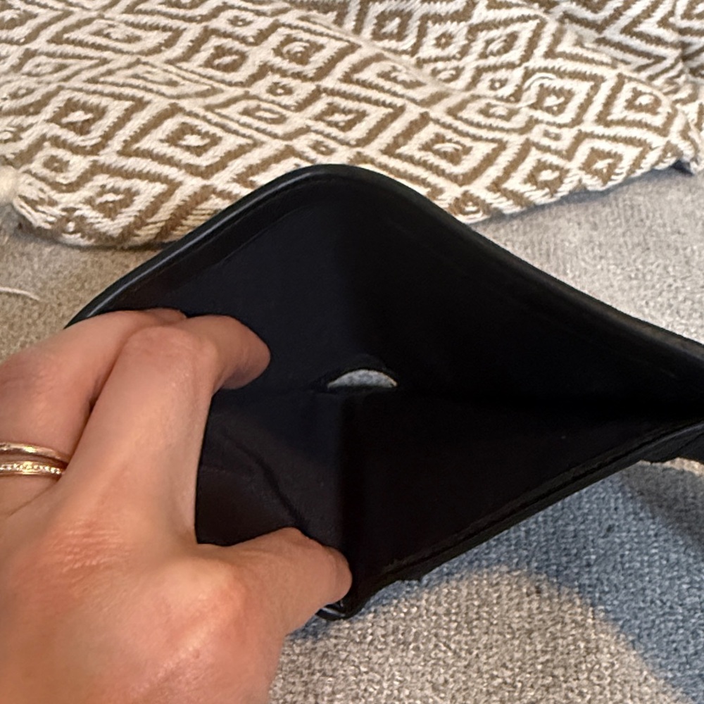 Coach Tan and Black Leopard Print Bifold Wallet - Picture 4 of 6
